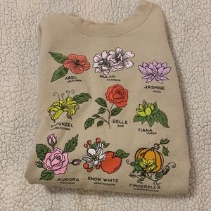 Princess Flower Sweatshirt